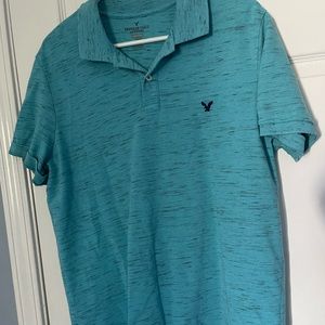 Mens Teal polo